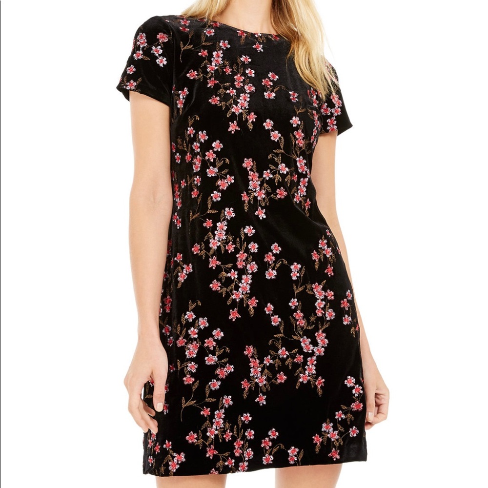 Calvin Klein velvet dress